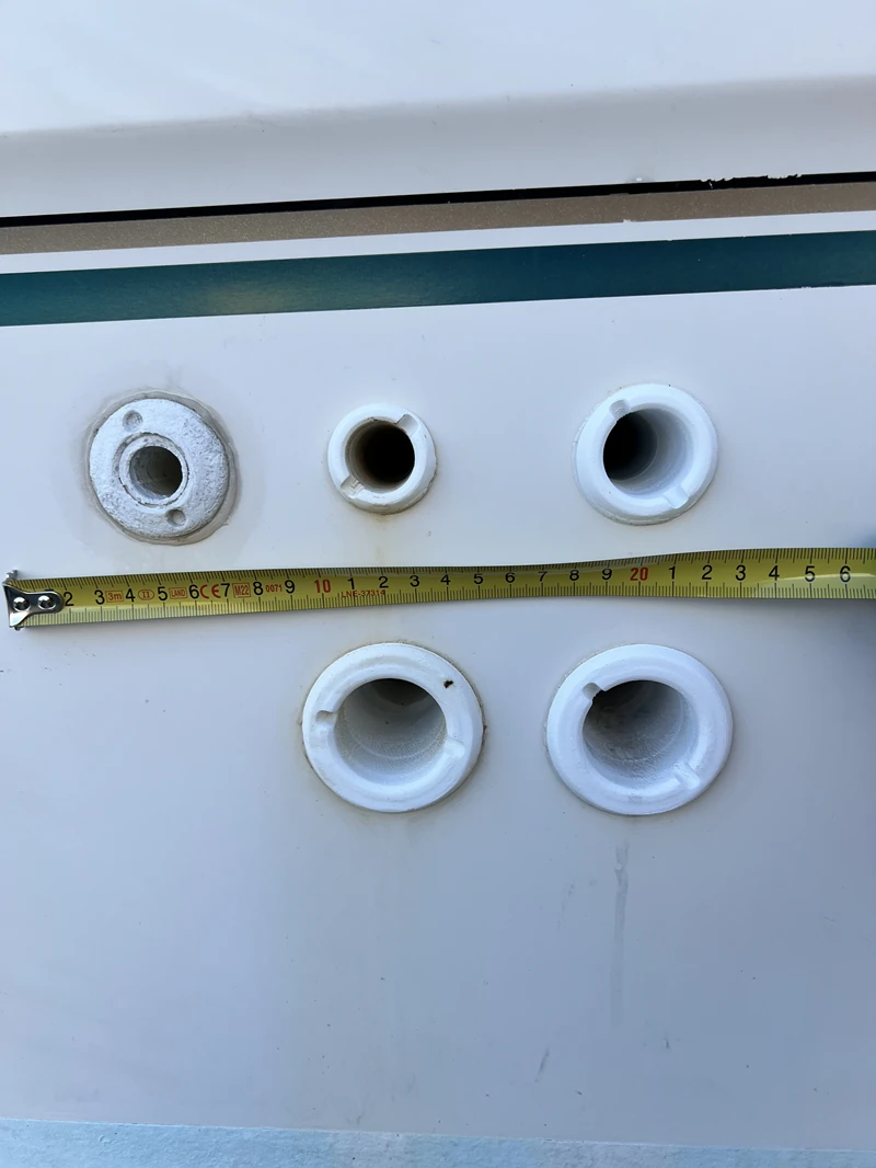 Portlight and hull fitting replacement